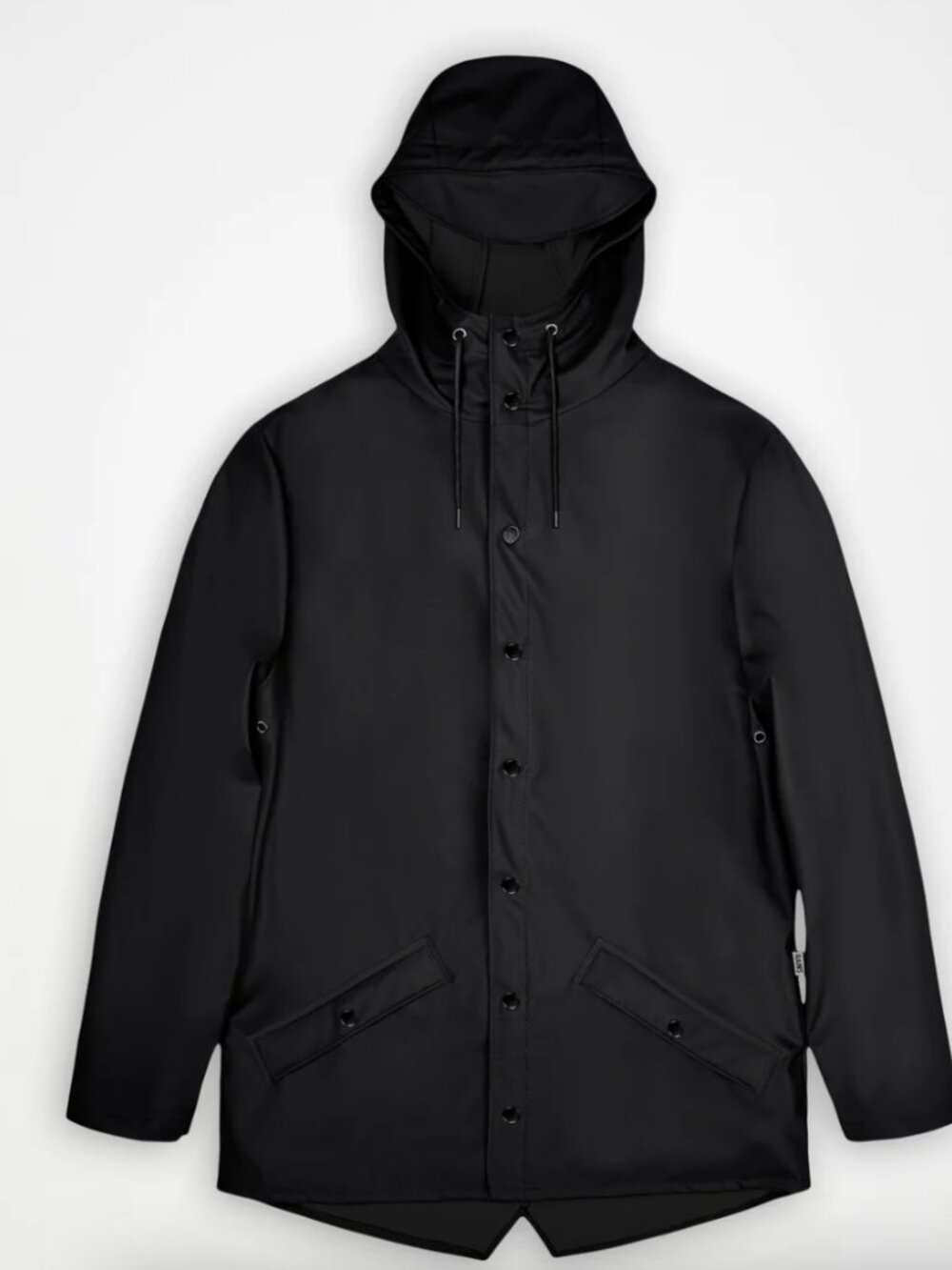 RAINS Men's Black Rain Jacket ~ Size: M